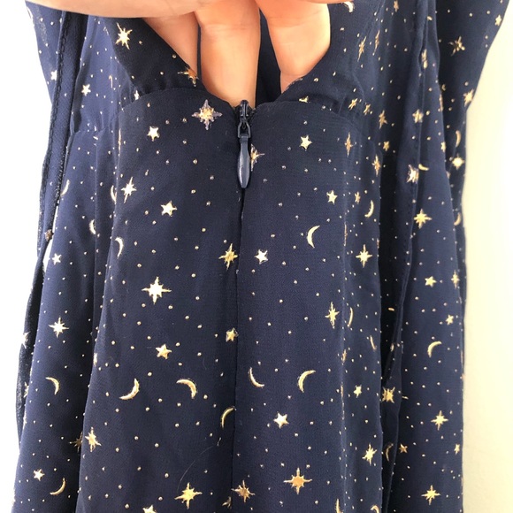 Dreamy Celestial Stars and Moons Dressy Jumpsuit - Picture 5 of 12